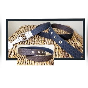 Nwt Michael Kors Reversible Belt.....L